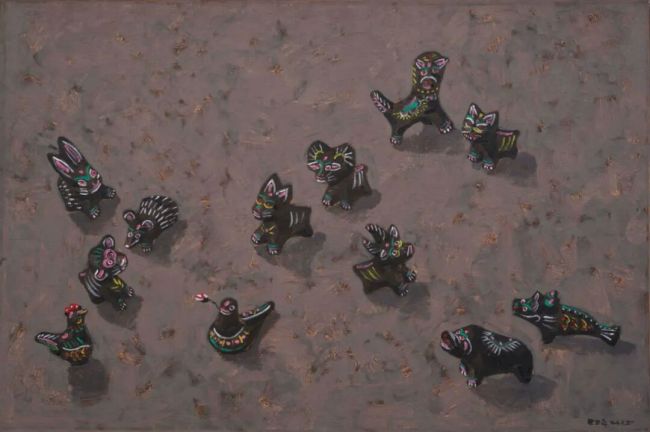 器物有灵,时光有痕——田卫平老物件系列油画欣赏