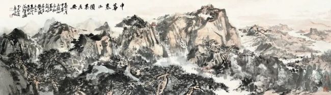 孟鸣·山水画 | 丘壑白云、幽林泉瀑间,浸透着人文情绪与对生命美感的思考