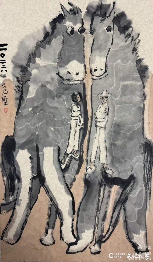 觉圣·马年画马 | 他画的不是马,是未泯的童心