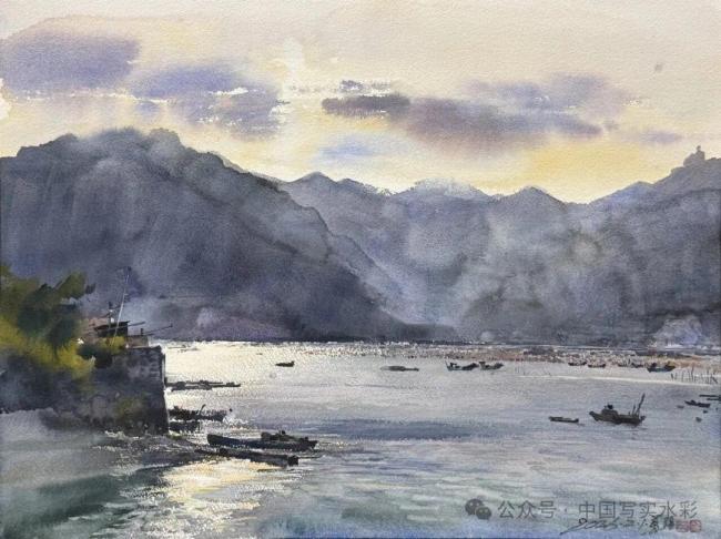 戴艺强·水彩写生 | 水色之间,心象万千