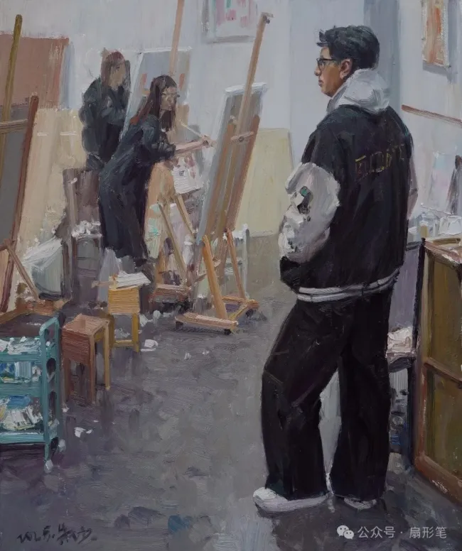 朱沙丨十日课堂的全身人像写生手记