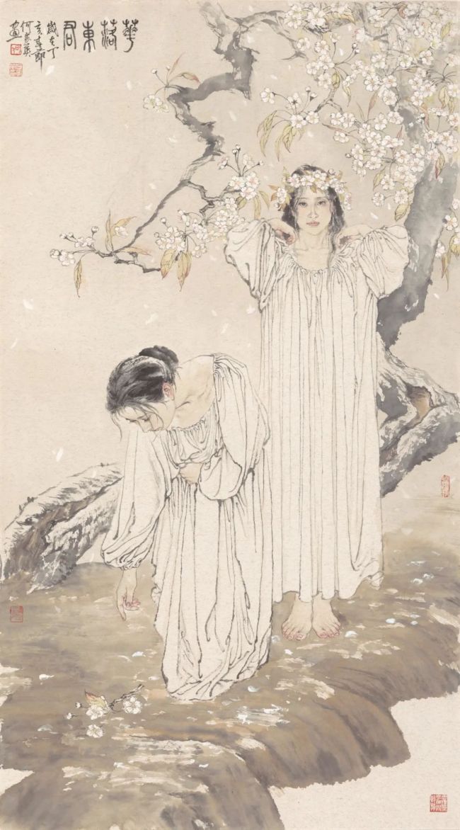 既充满真实的生活气息，又彰显出生命的美和神圣——何家英笔下的女性意蕴