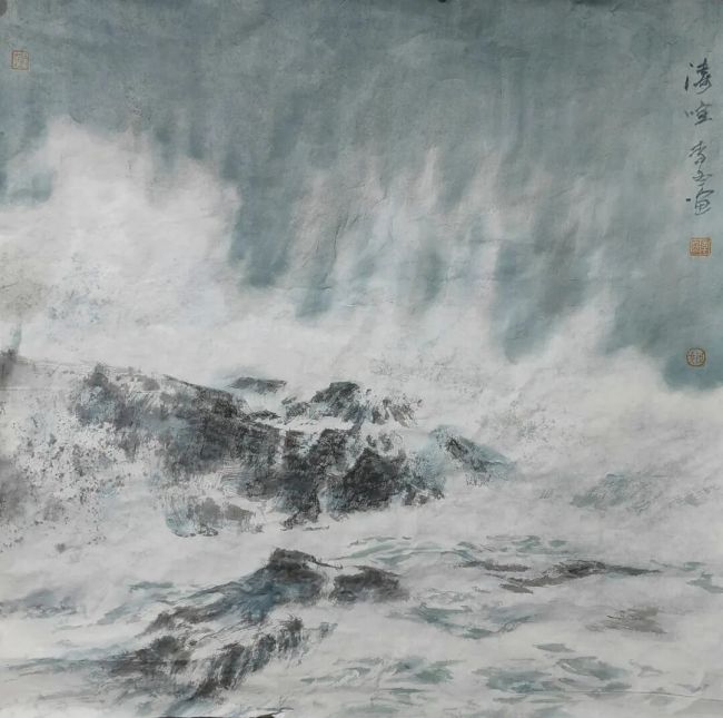 李冬·海洋绘画 | 在单纯的基调里,慢慢生长出丰富、细腻、辽阔的世界