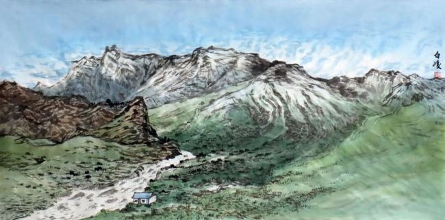 李白凌·西北秋季写生 | 在盛大而静默的视觉交响中,定格西北的辽阔