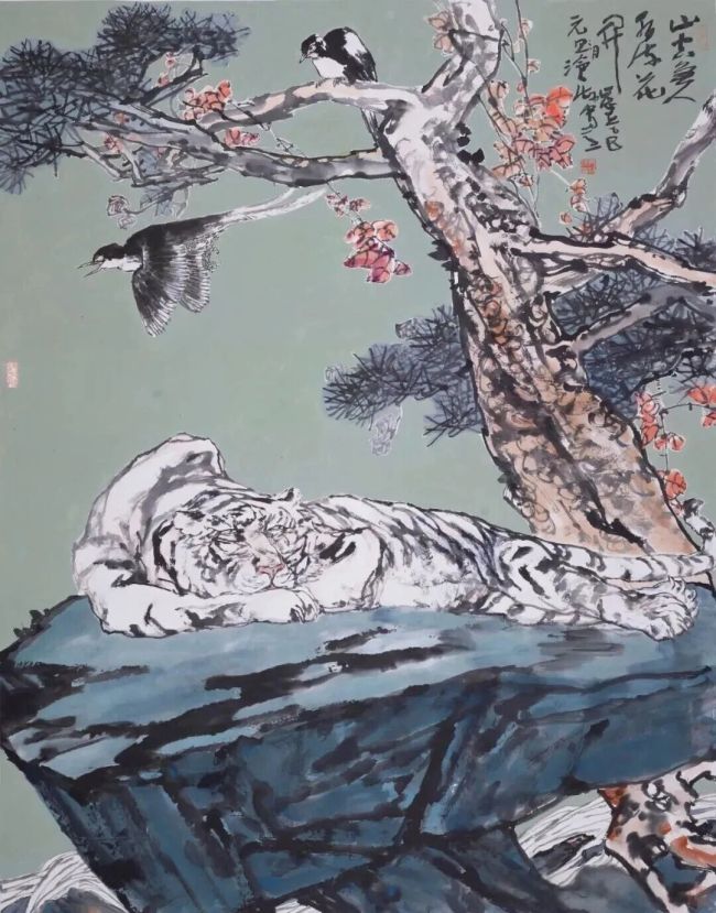 尹沧海 | 在笔墨的干湿浓淡中,构建出兼具个人意趣与文化厚度的水墨图景