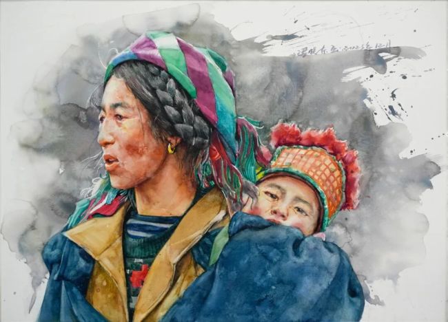 冯晓东·水彩人物画 | 质朴中藏着热烈,沉静里透着倔强