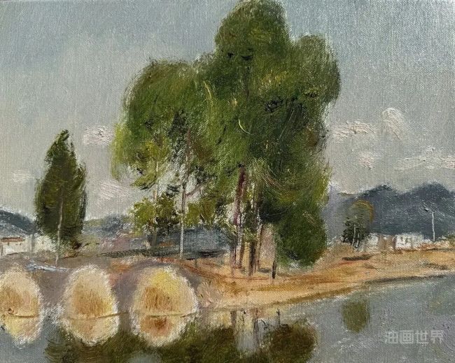 光与景的诗行——朱春林油画写生新作