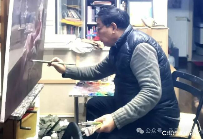 侯滨·人物油画 | 以悠远深邃的中国画语言元素在油画世界里诉说着中国人的心灵故事