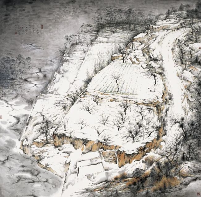 从雪落笔尖的破局，到山海入画的革新——李延智艺术求索中的“变”与“不变”