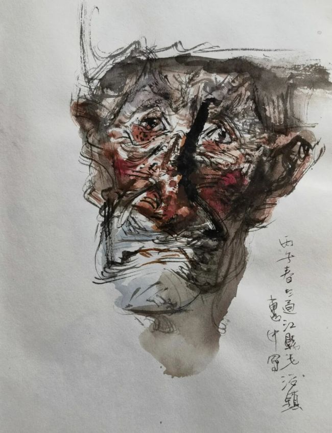 任惠中·写生创作 | 精准捕捉地域地貌的独特肌理，融自然山川的雄浑苍茫与人文精神的坚韧厚重为一体