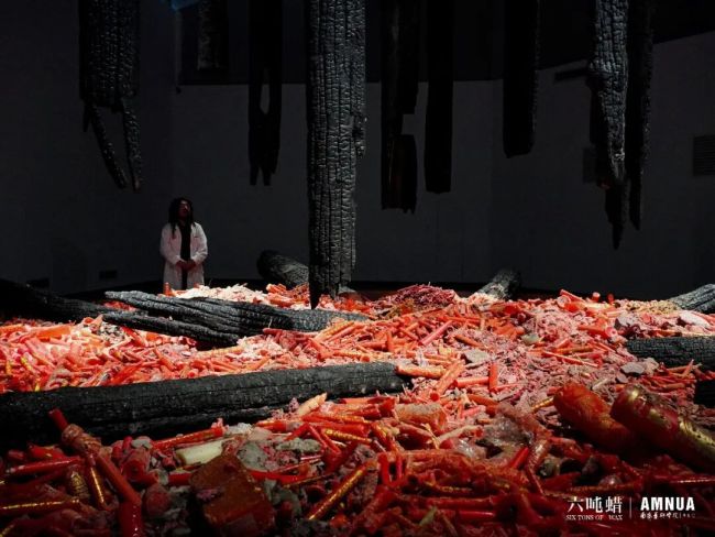 六吨残蜡，千万祈愿——梅法钗对“废墟信仰”的艺术重构