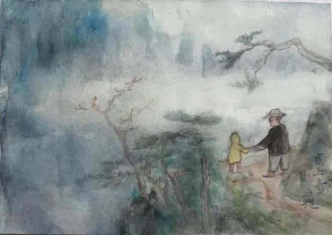 “抬头见喜——丘挺作品展” | 水墨凝静气，画中见初心