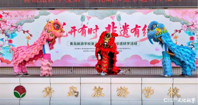 青岛旅游学校举办“花开有时 非遗有约”花朝节非遗技艺进校园活动