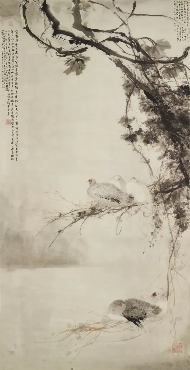 “中国书画名家展系列·乘物游心——刘万鸣、赵建成、管峻、方向书画联展”4月26日将在上海程十发美术馆开展