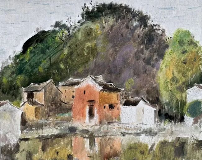 朱春林·油画写生新作 | 在平凡景致中发掘纯粹的美感与生命的本真