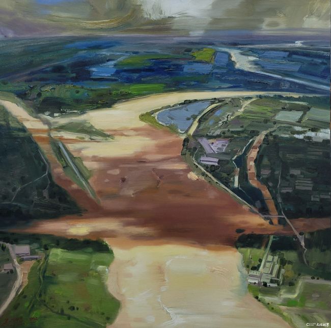 王心悟·油画 | 画布上的每一寸肌理，都是灵魂与土地的无声史诗