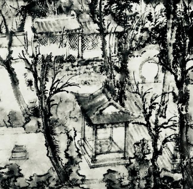 天下第二泉133 x 45 cm，2019年（局部1）.jpg
