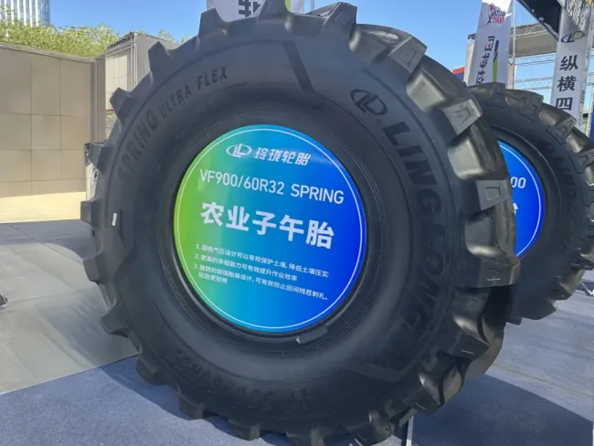 不伤地、多拉货、扎不坏,守护万亩良田——玲珑轮胎携农业子午胎亮相新疆农机展