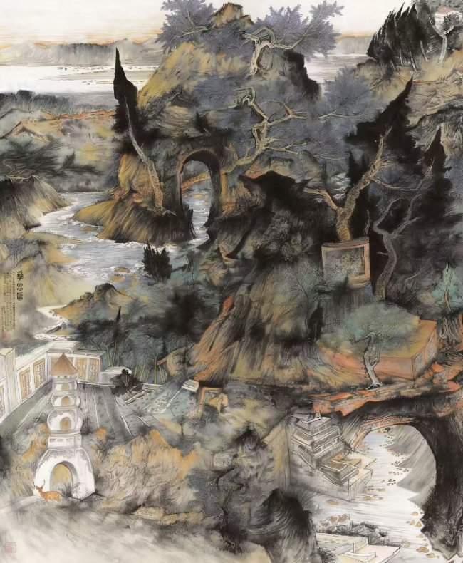 “四象和鸣——常朝晖、刘明波、张宜、杨晓刚中国当代水墨作品展”4月18日将在山东美术馆开展