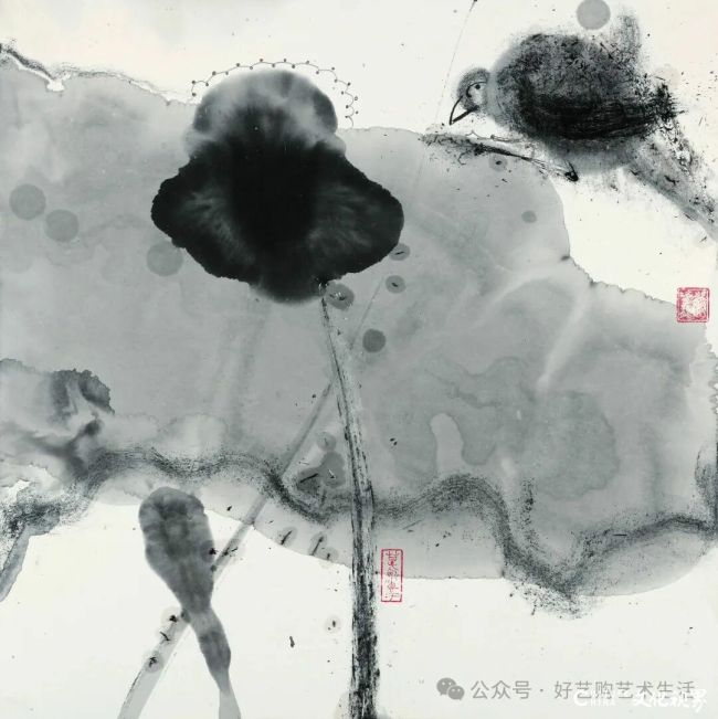 严智龙《春秋鸟》| 水墨的形而上与当代突围