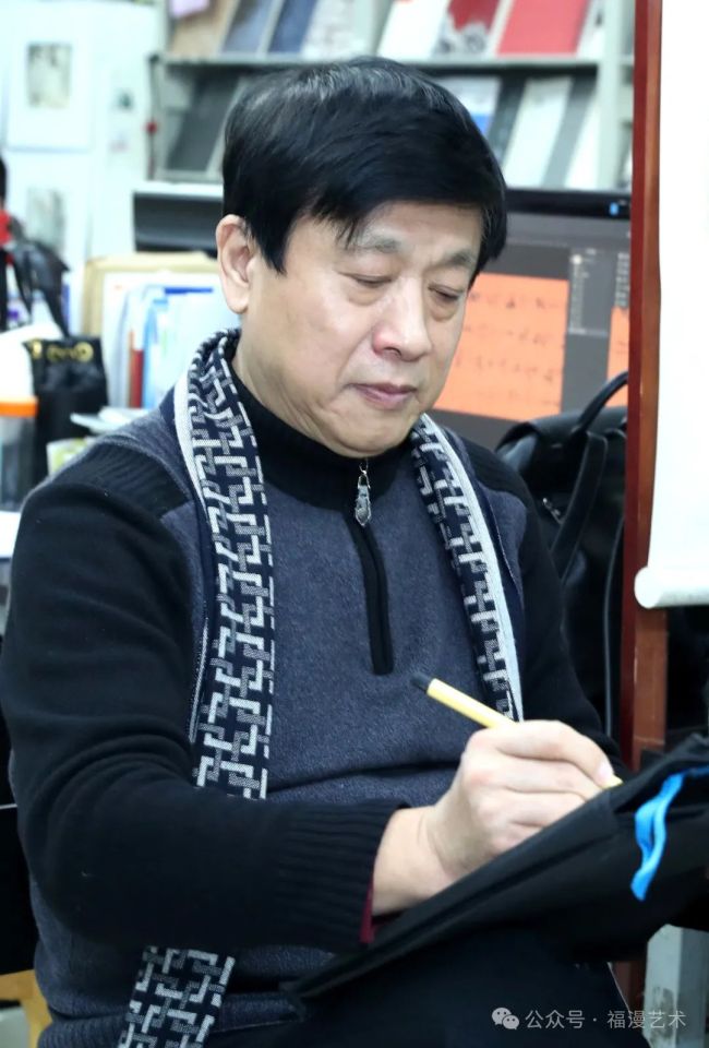 黎青·水墨漫画丨兼工兼写刻画人物的神态及心理,以形达意延伸和强化作品主题