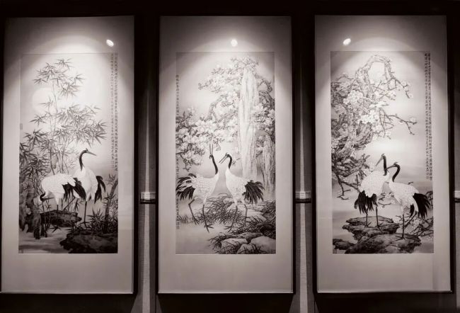 方外寻幽——莫建成、莫晓松工笔花鸟作品展”在北京开展-中华网山东