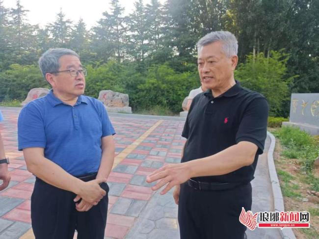 借力丁再献骨刻文,打造慈善文化新阵地——山东省慈善总会赴临沂沂南考察慈善文化广场暨东夷骨刻文书法艺术源