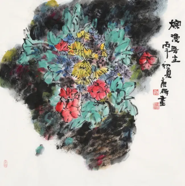 “翰墨禅林·笔韵生辉——唐辉书画雅集”丨郭石夫:他的作品既不失传统韵味,又具时代新意