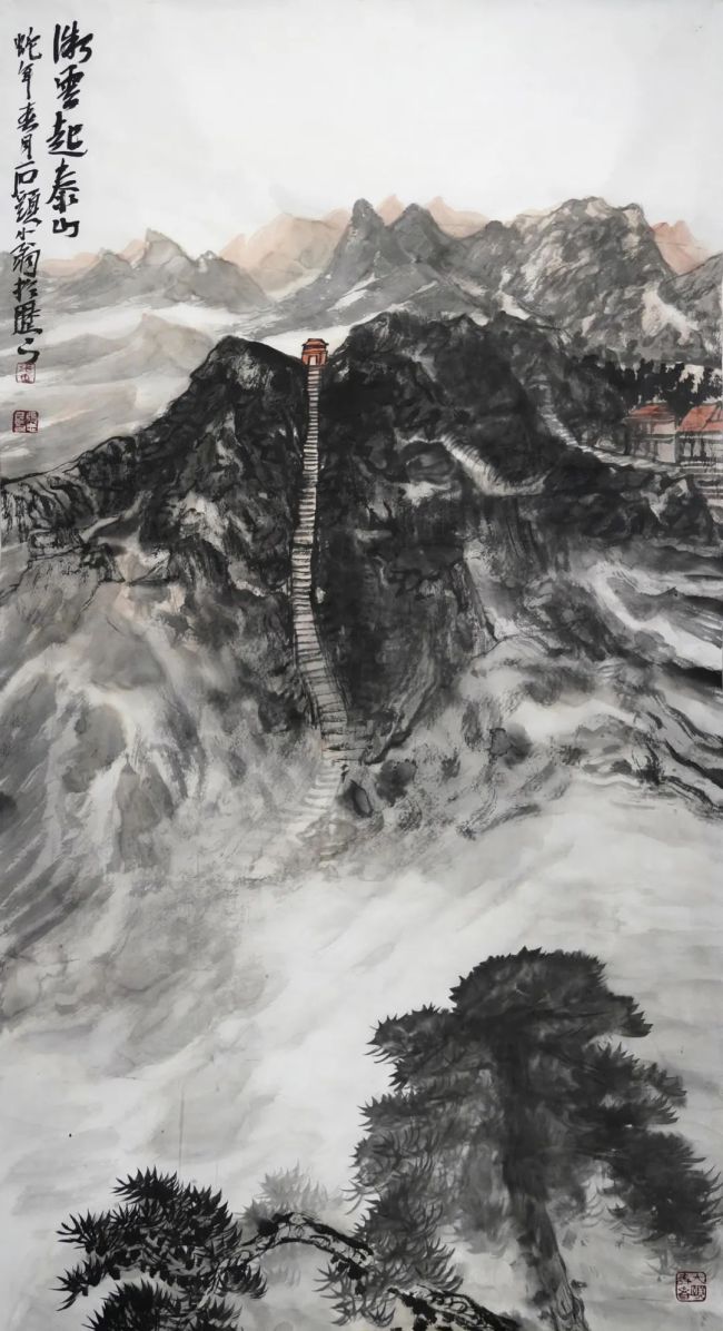 张志民 | 让笔下灵石在水墨氤氲中“开光”，令胸中丘壑于尺幅之间熠熠生辉