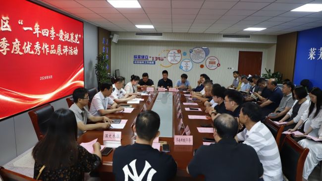 镜绘嬴城四季美，聚力讲好莱芜故事——济南市莱芜区举办“一年四季·爱视莱芜”二季度优秀作品展评活动