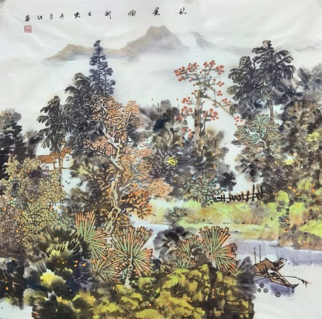 阮江华 | 墨色里的山海情书，藏着海南最温润的本真