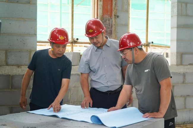 威海临港区:抢抓施工“黄金期” 跑出建设“加速度”