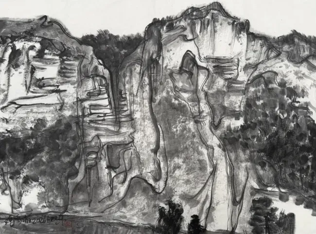 巫卫东·云南写生 | 寻常村落入画来，冷峻山水亦可亲