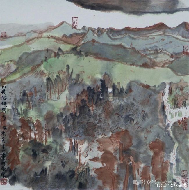 李岗应邀参展,“墨间风度——京津冀中青年水墨作品邀请展”12月14日将在河北大学开展