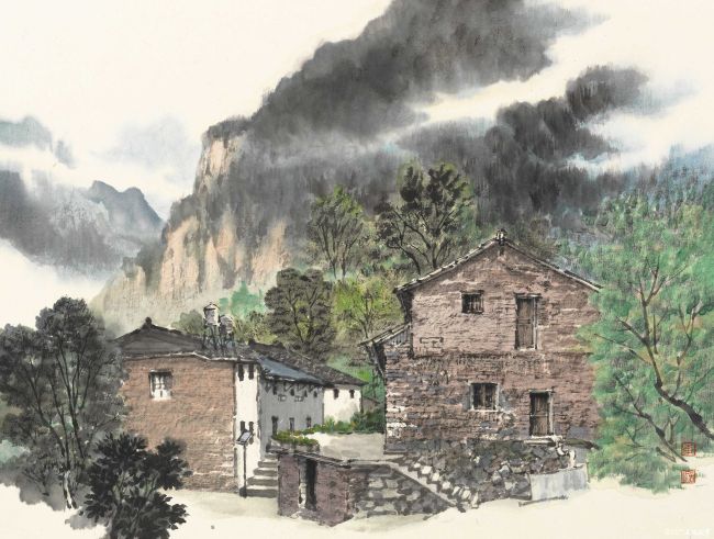 【DeepSeek谈艺】李呈修·山水画 | 蘸取四季的调色盘,为山川代言,为造化传神