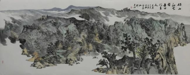 何占福应邀参展,“问道山海间——当代中国画学术邀请展”4月11日将在威海市美术馆开幕