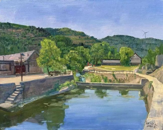 王嵬·油画写生 | 以油画独有的温润笔意,留住转瞬即逝的山野清风与晴日柔光
