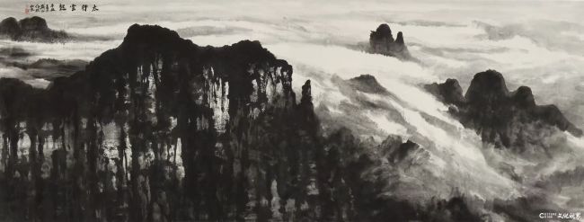 岳黔山·《太行云起》 | 雨后王莽岭，以大笔写太行英雄气象