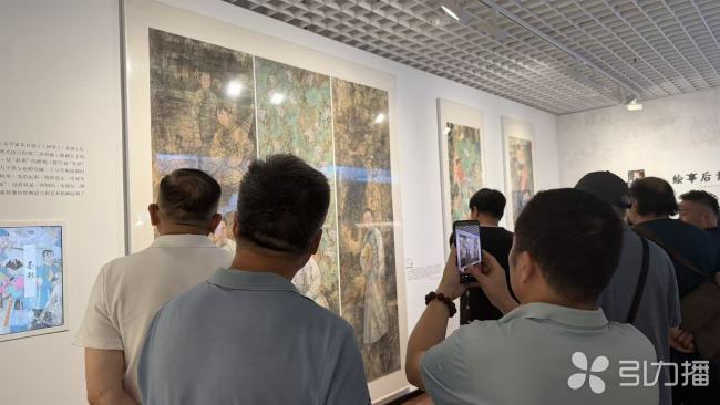 “林泉高致——徐惠泉·高士山水作品展”开幕活动暨艺术惠风“阳山艺潭”公益讲座昨日在苏州举行