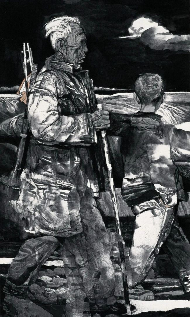 陈钰铭·水墨人物画 | 既有东方笔墨的雅致底蕴,亦有直面现实的精神力量