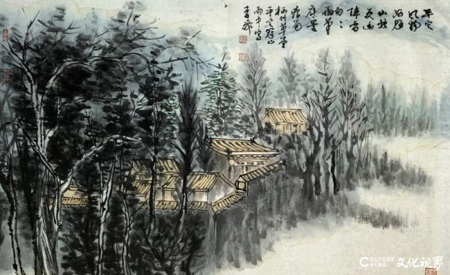 李琦·山西平定写生 | 太行凝萃气韵,纸笔沉淀本心