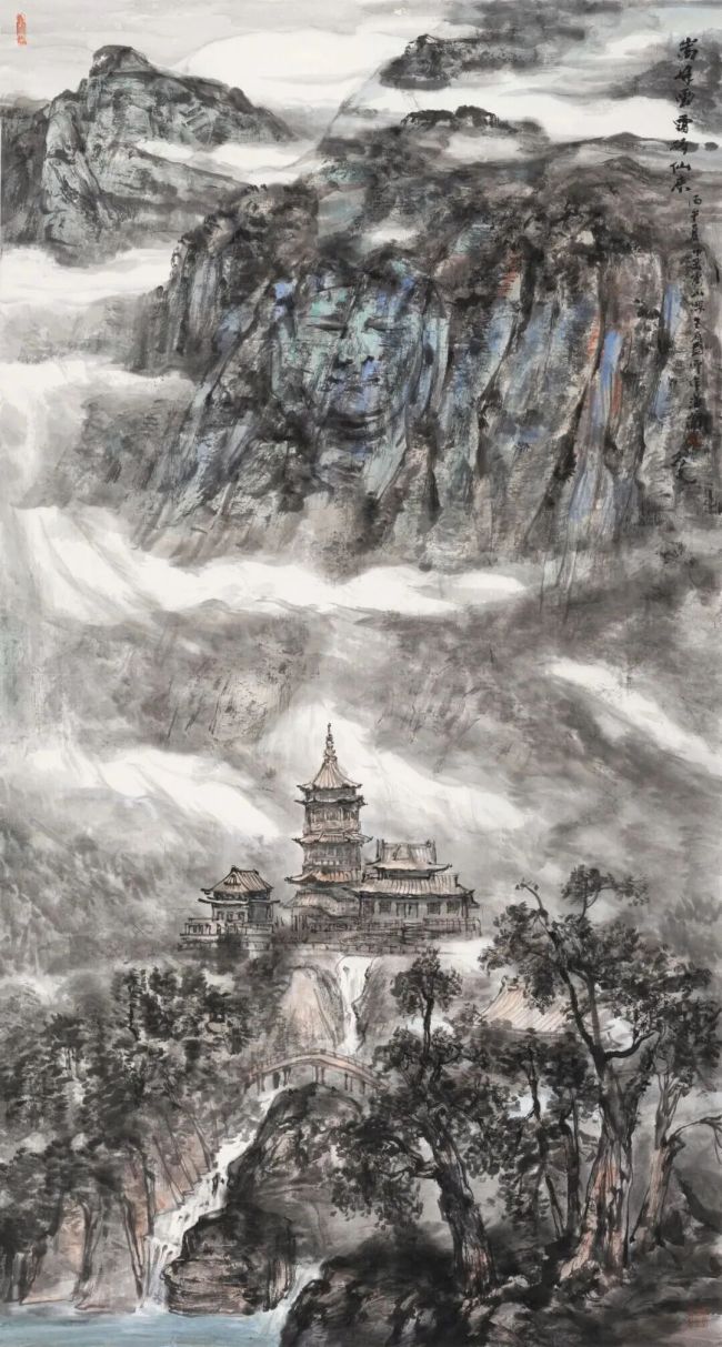 祁海峰 | 以心驭笔,将山河巍峨与滨海温度尽收尺幅