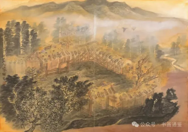 遁入韩昊的山水世界,在笔墨山林中寻得一份松弛