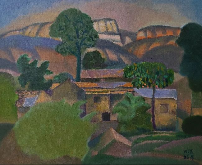 太行有人家之一50X60cm吴良孝2026年.jpg