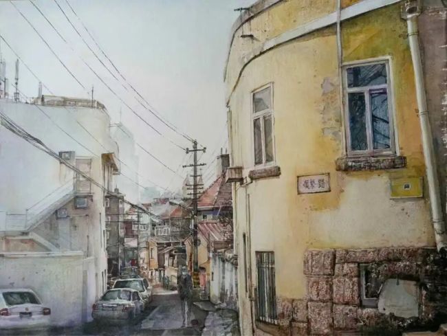 董海全·青岛水彩写生 | 既有历史的厚重感,亦不失现代的时尚鲜活