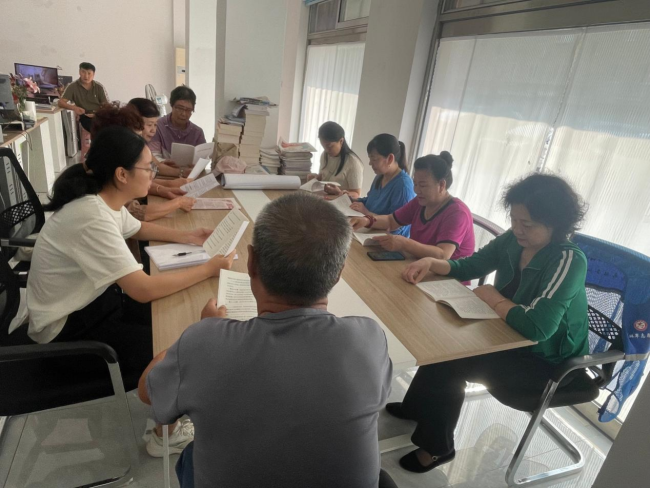 威海市环翠区竹岛街道:开卷山海润街巷 书香竹岛暖民心