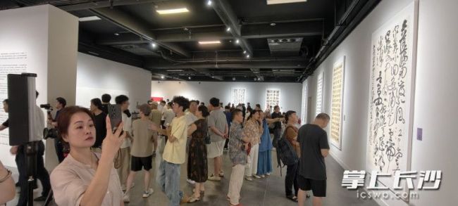 展厅一隅。 均为长沙晚报全媒体记者肖舞摄