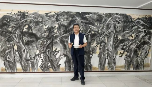 王利军新作《风骨》创作过程及作品欣赏