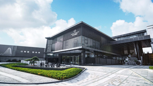 恒志云都营销中心实景图