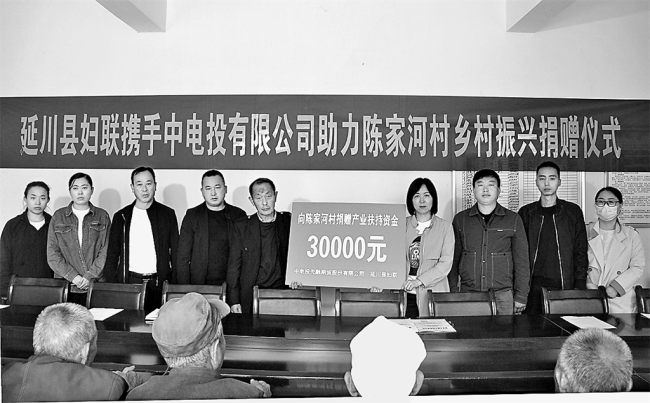延川县：3万元扶持资金助力产业振兴